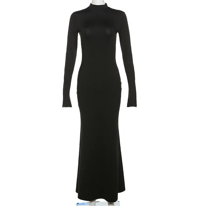 Elegant Blackless Dress