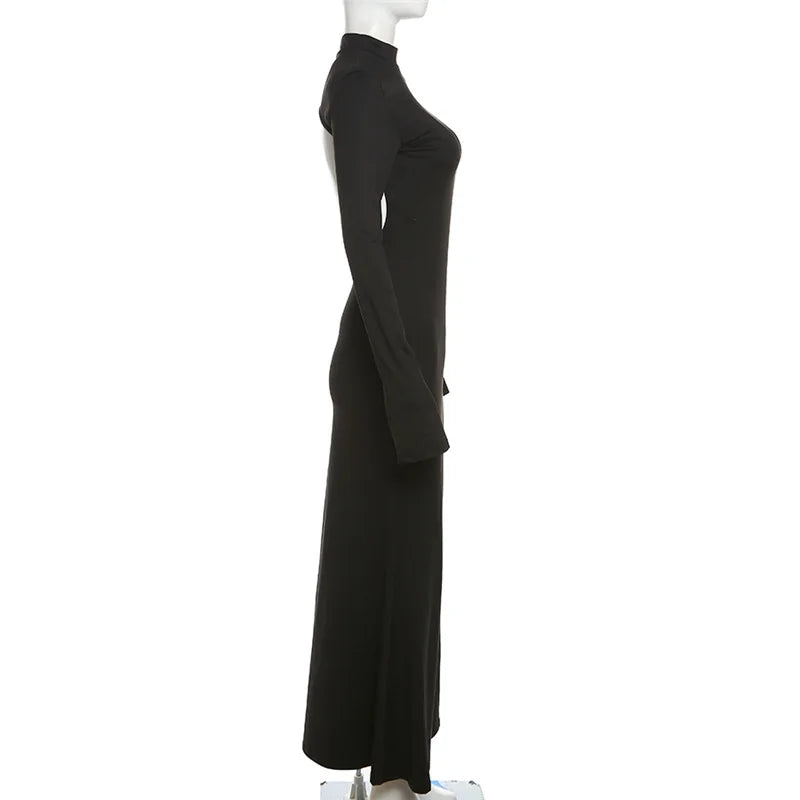 Elegant Blackless Dress