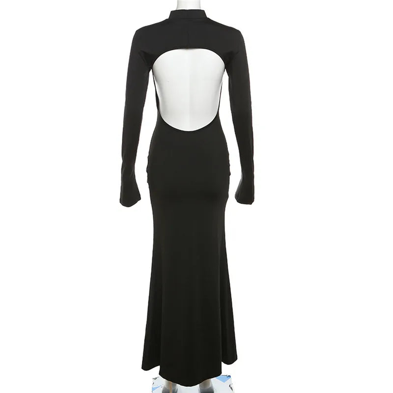 Elegant Blackless Dress