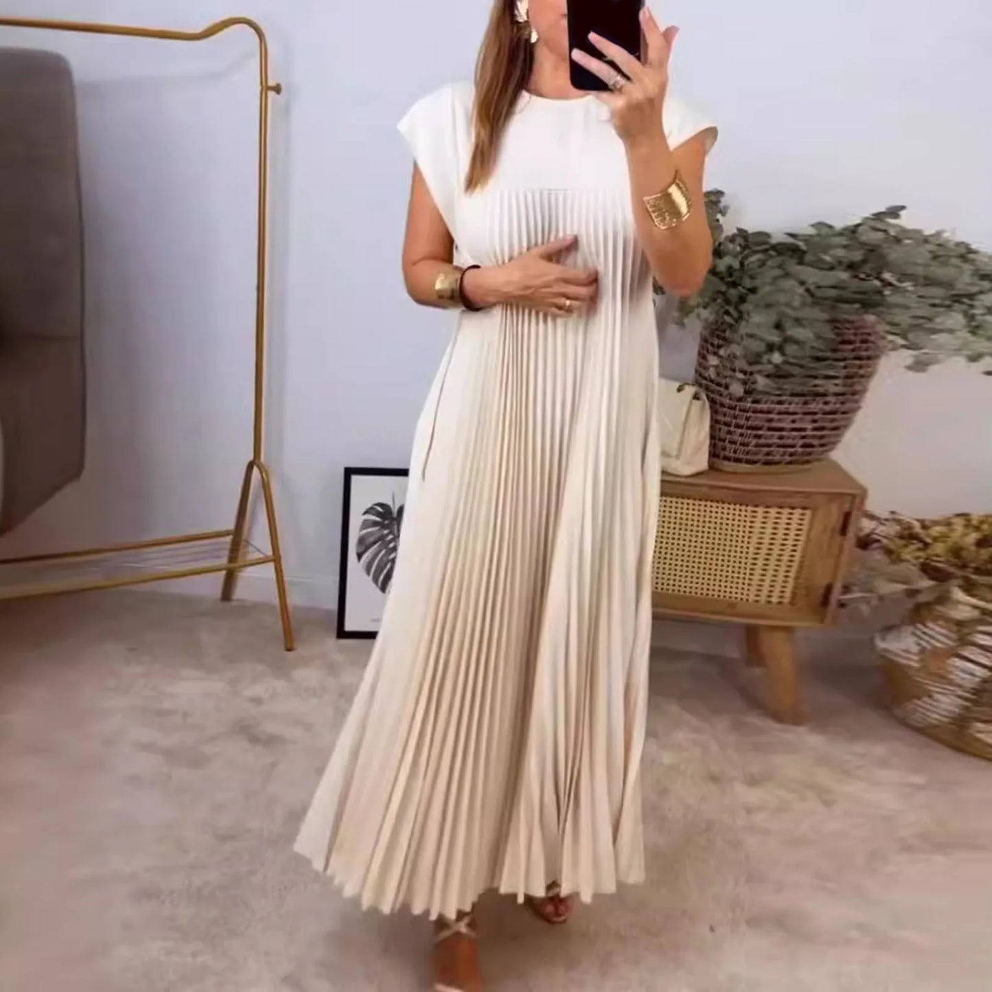 Modest Elegant Woman Dress
