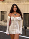 White Short Dress