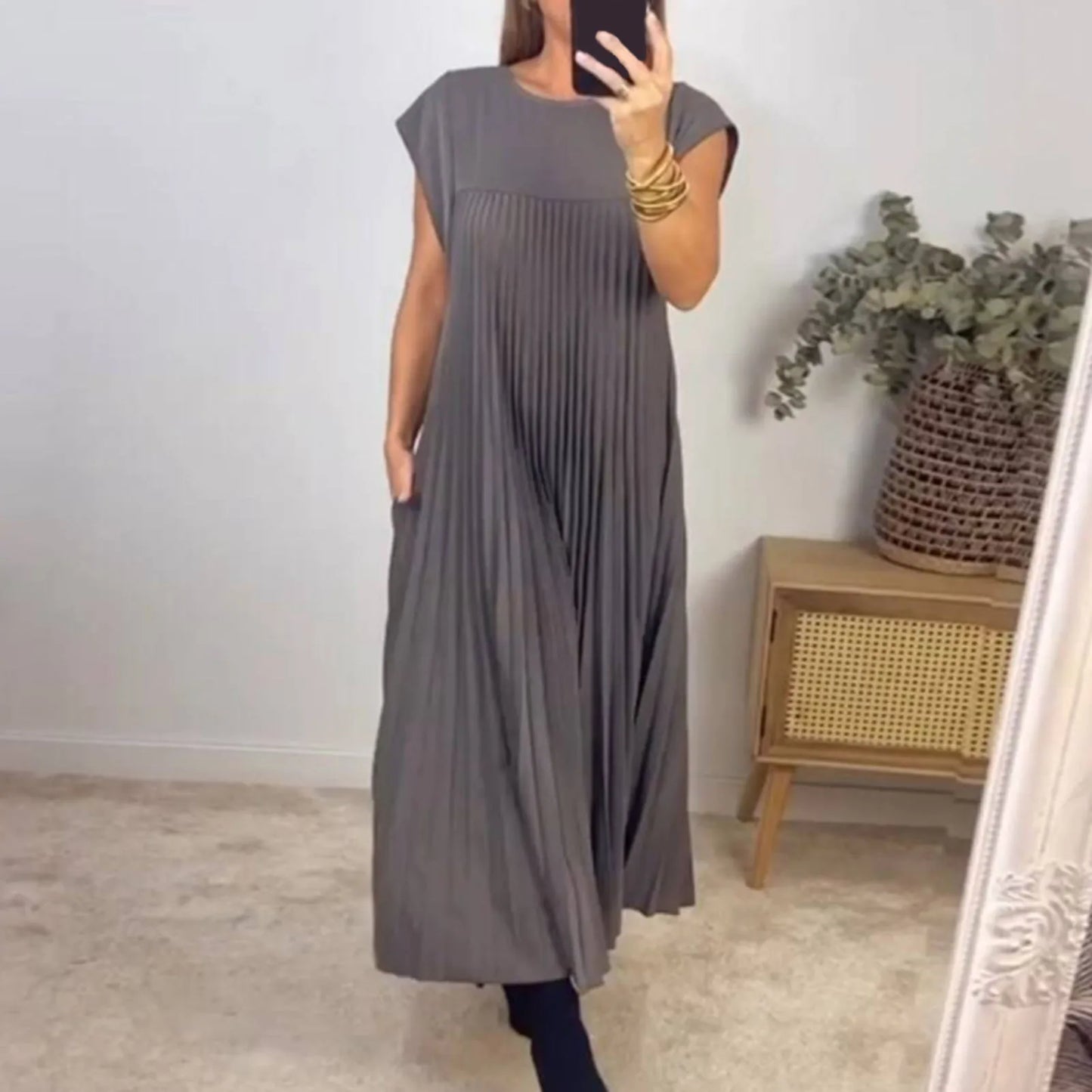 Modest Elegant Woman Dress