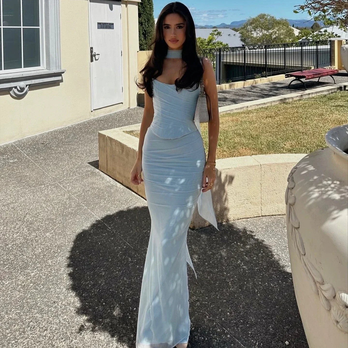 Strapless Top Set Bodycon