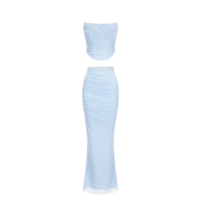 Strapless Top Set Bodycon