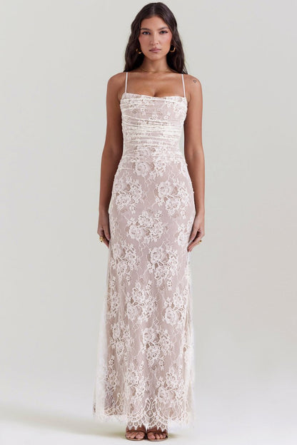 Elegant Lace Bodycon Corset Dress